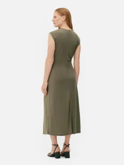 „The Edit“ Jerseykleid Mit Twistdetail