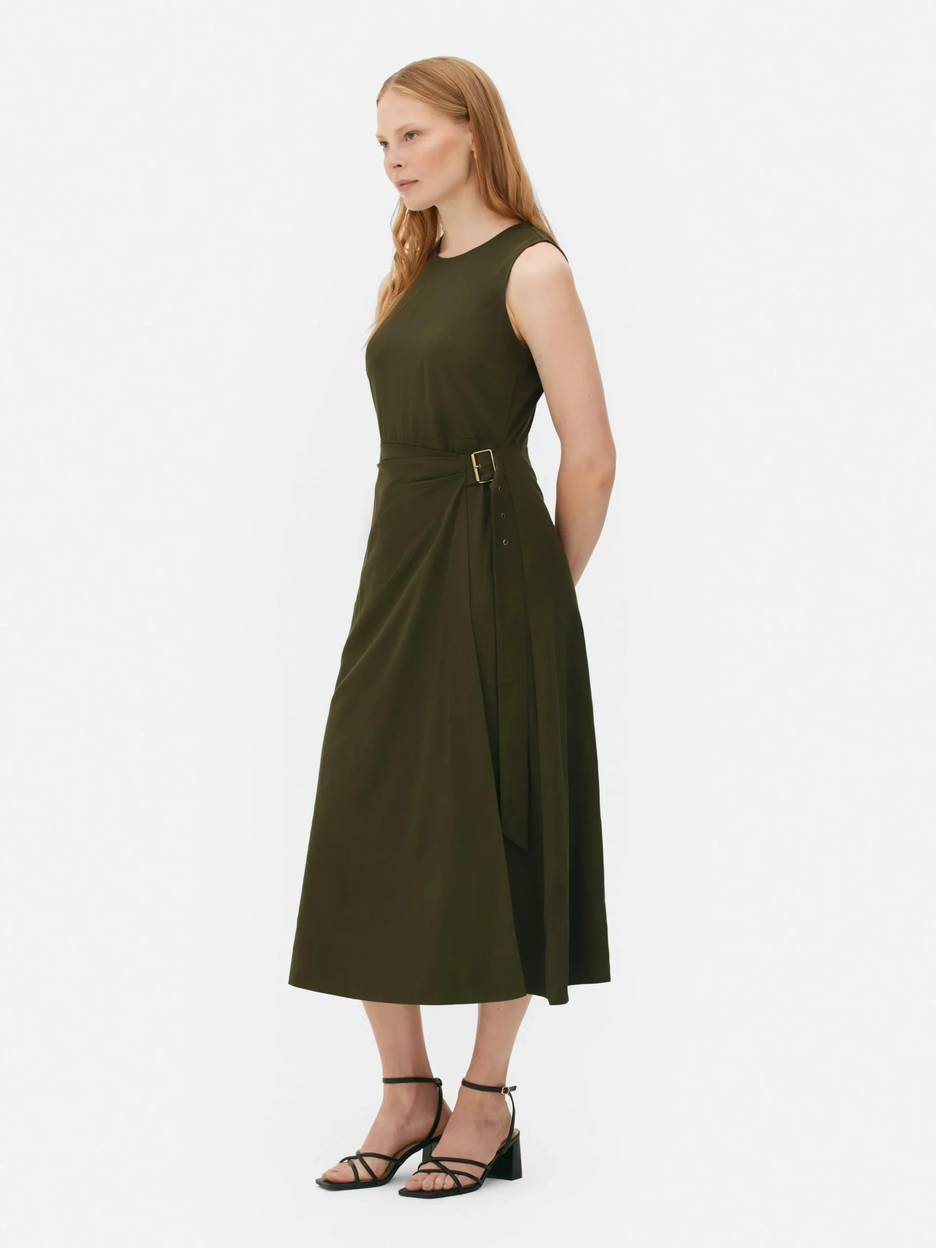 „The Edit“ ärmelloses Kleid Im Utility-Stil