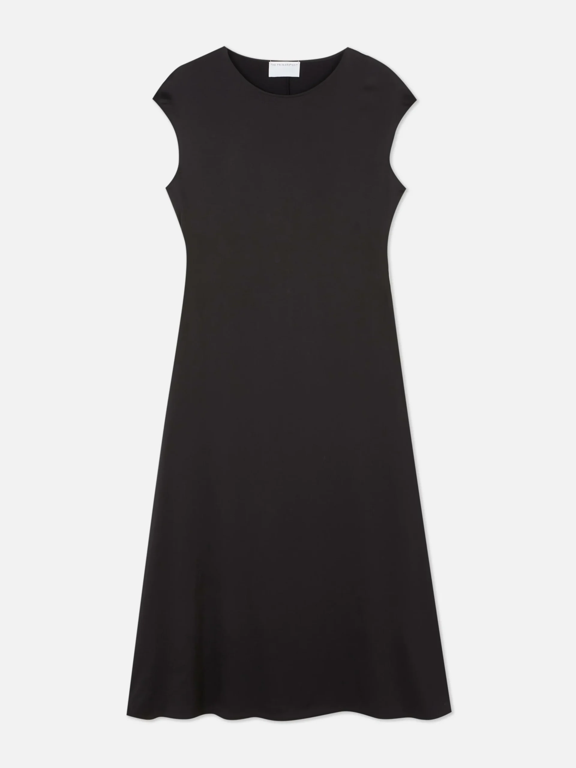 „The Edit“ Satin-Midikleid