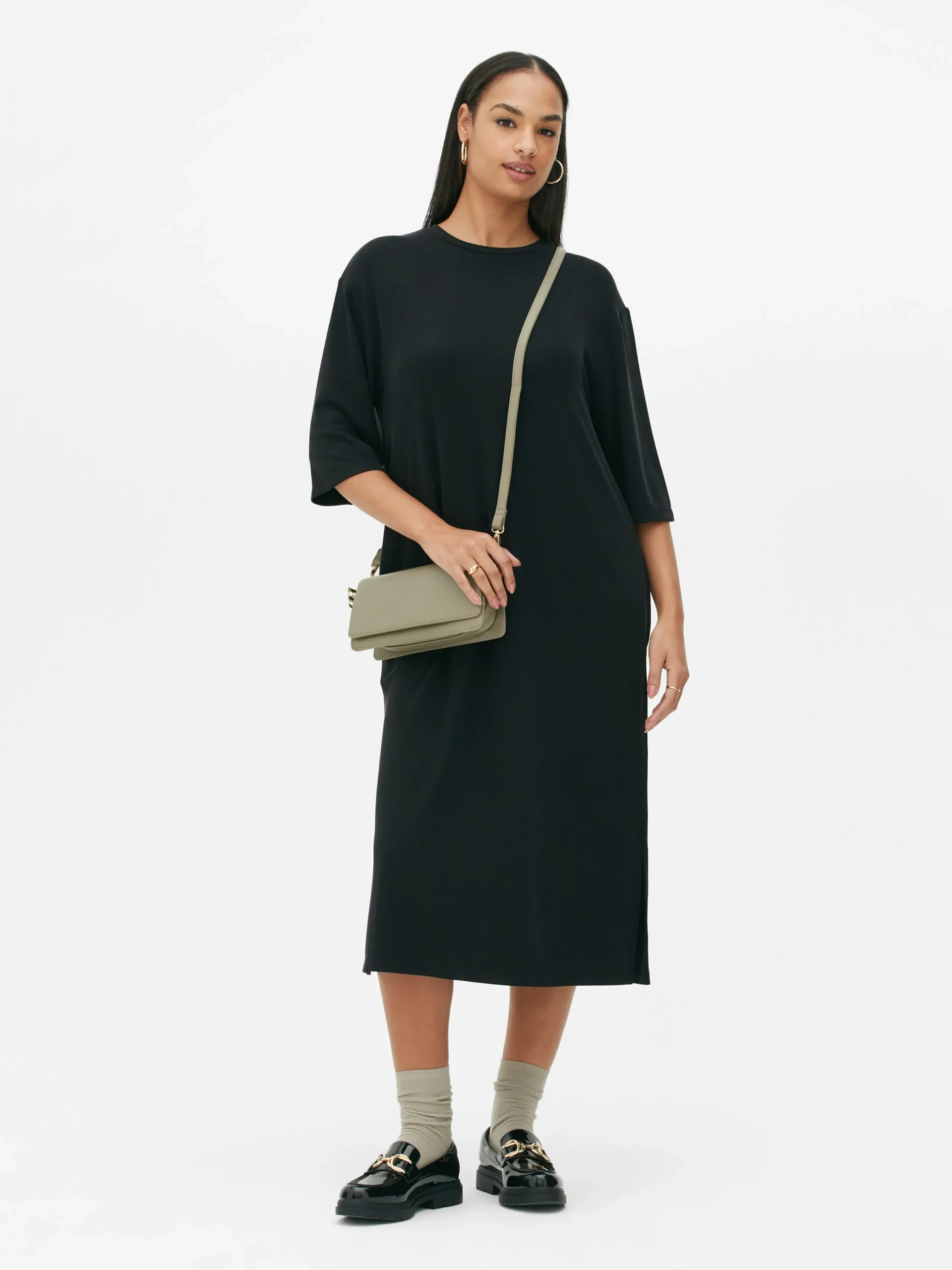 „The Edit“ T-Shirt-Midikleid