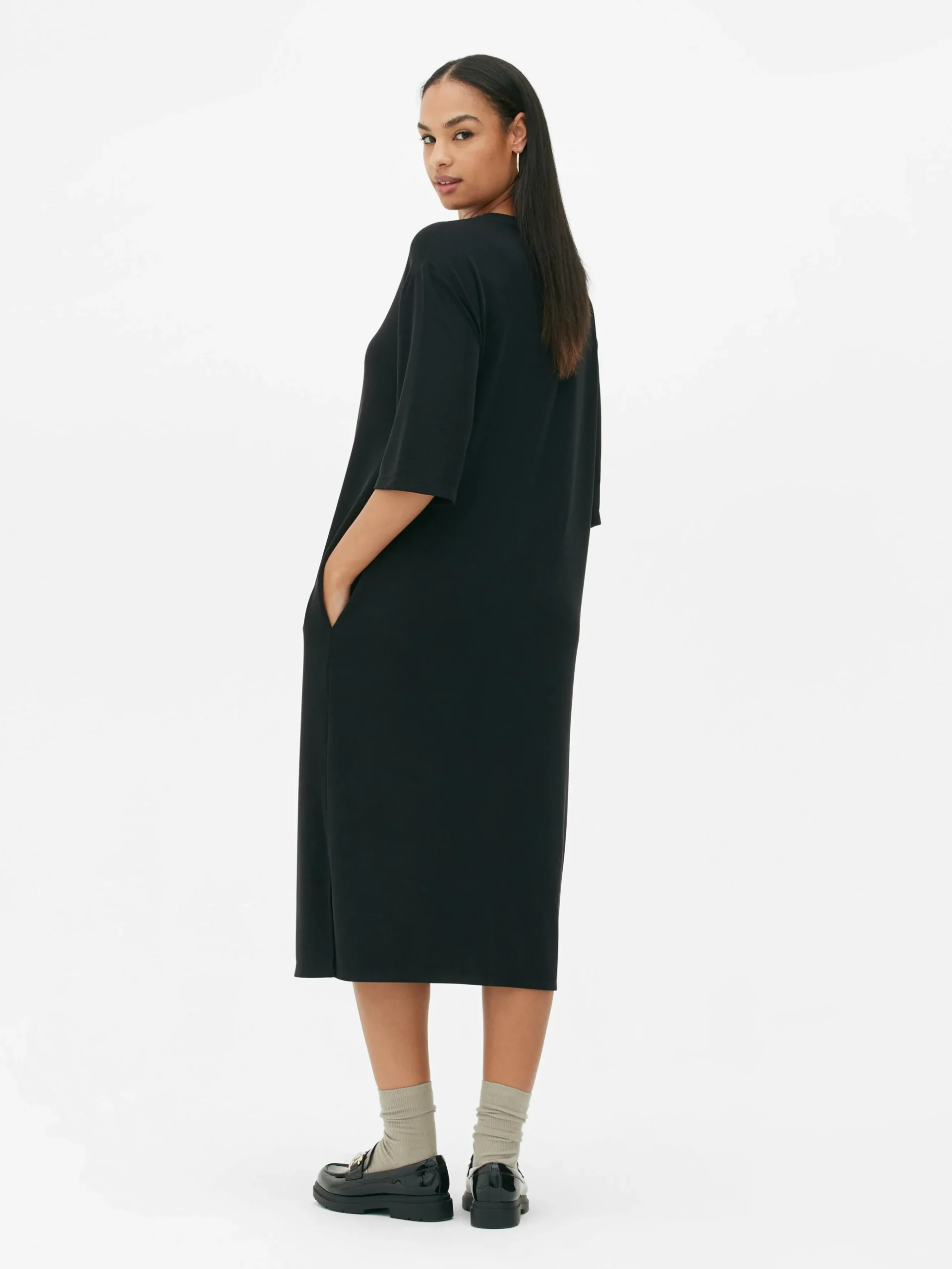 „The Edit“ T-Shirt-Midikleid