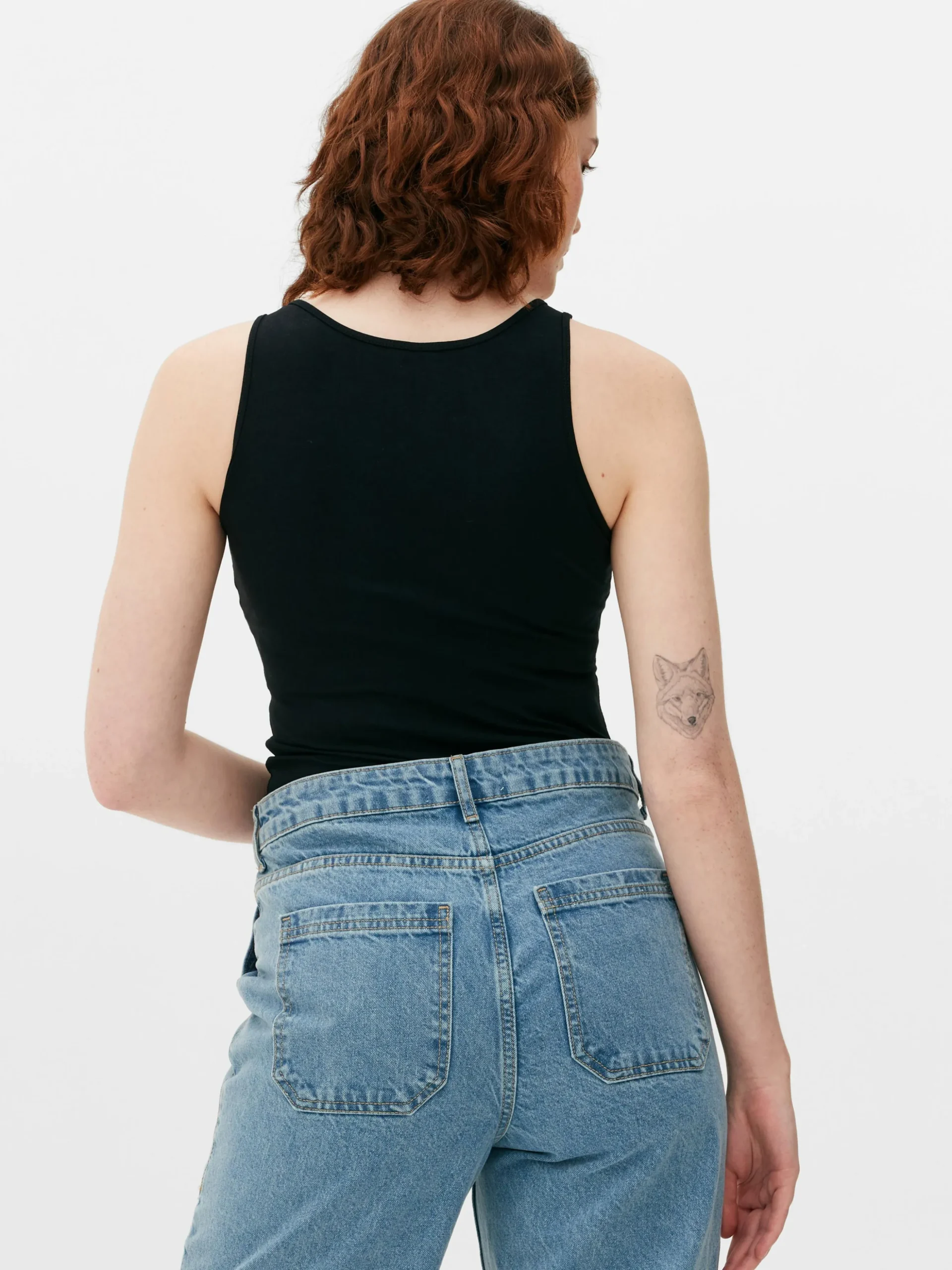 Top Aus Stretch Mit Trägern