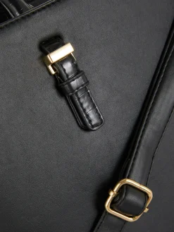 Tragetasche Aus Kunstleder Mit Herausnehmbarem Beutel