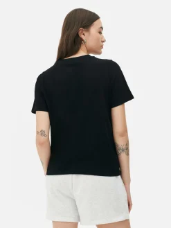 T-Shirt Aus Baumwolle Mit Grafik