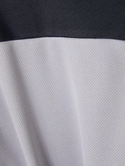 T-Shirt Aus Netzstoff In Blockfarben