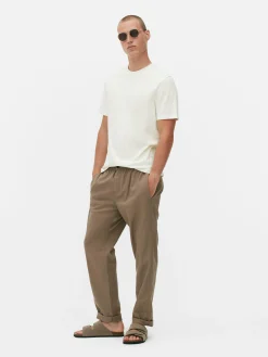 T-Shirt Im Regular-Fit Mit Rundhalsausschnitt