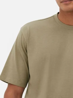 T-Shirt In Lässiger Passform