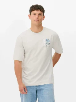 T-Shirt Mit Floralem Tokio-Print