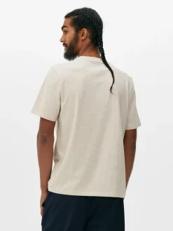 T-Shirt Mit Japanischem Baum Print