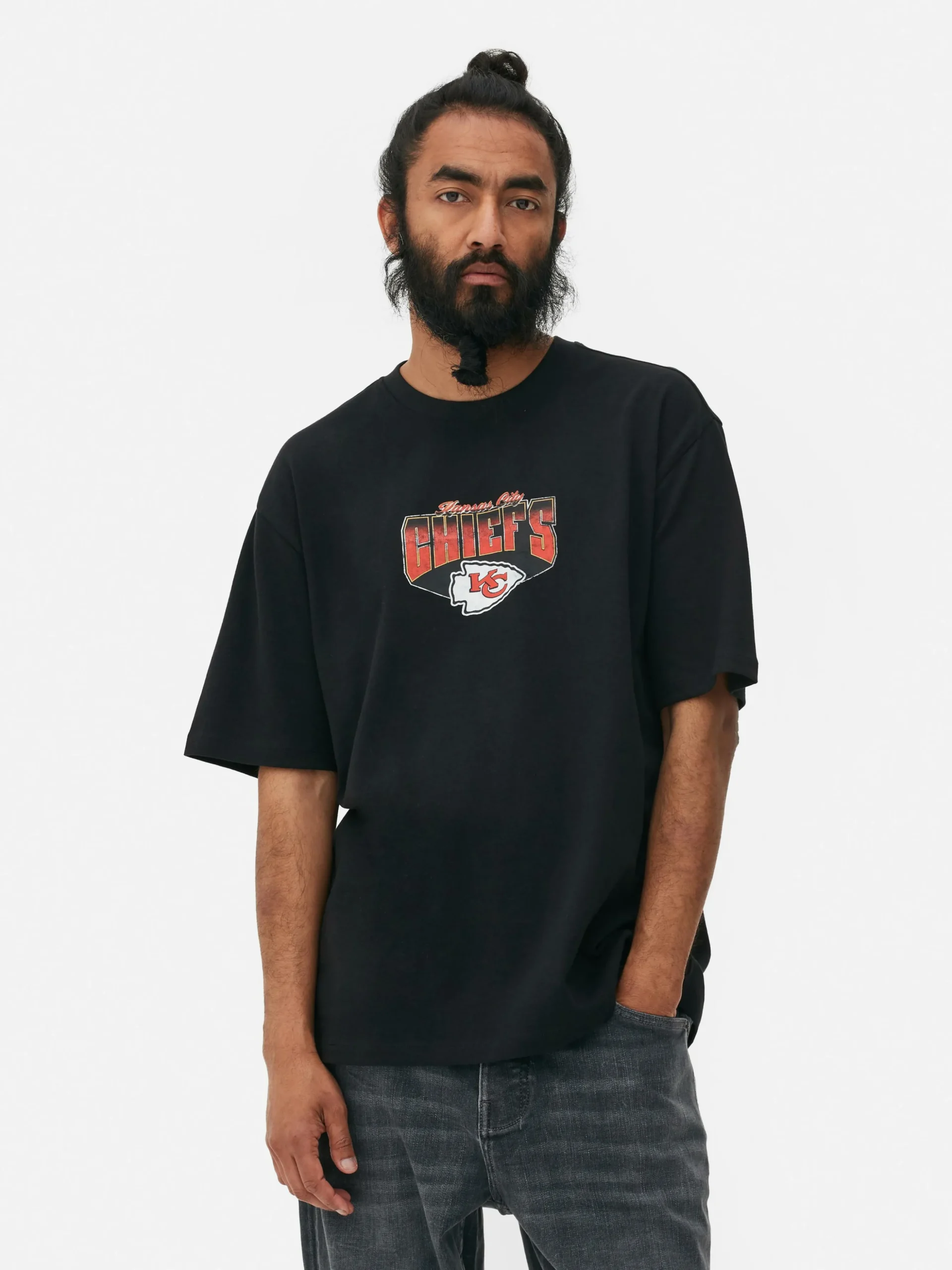 T-Shirt Mit „NFL Kansas City Chiefs“ Grafik