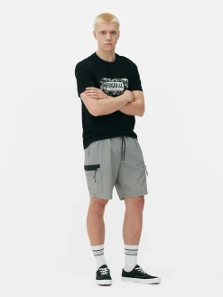 T-Shirt Mit „Original“ Infill-Grafik