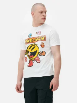 T-Shirt Mit „Pac-Man“ Grafik
