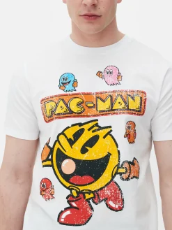 T-Shirt Mit „Pac-Man“ Grafik