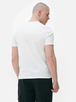 T-Shirt Mit „Pac-Man“ Grafik