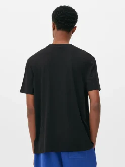 T-Shirt Mit Rundhalsausschnitt In Regulärer Passform