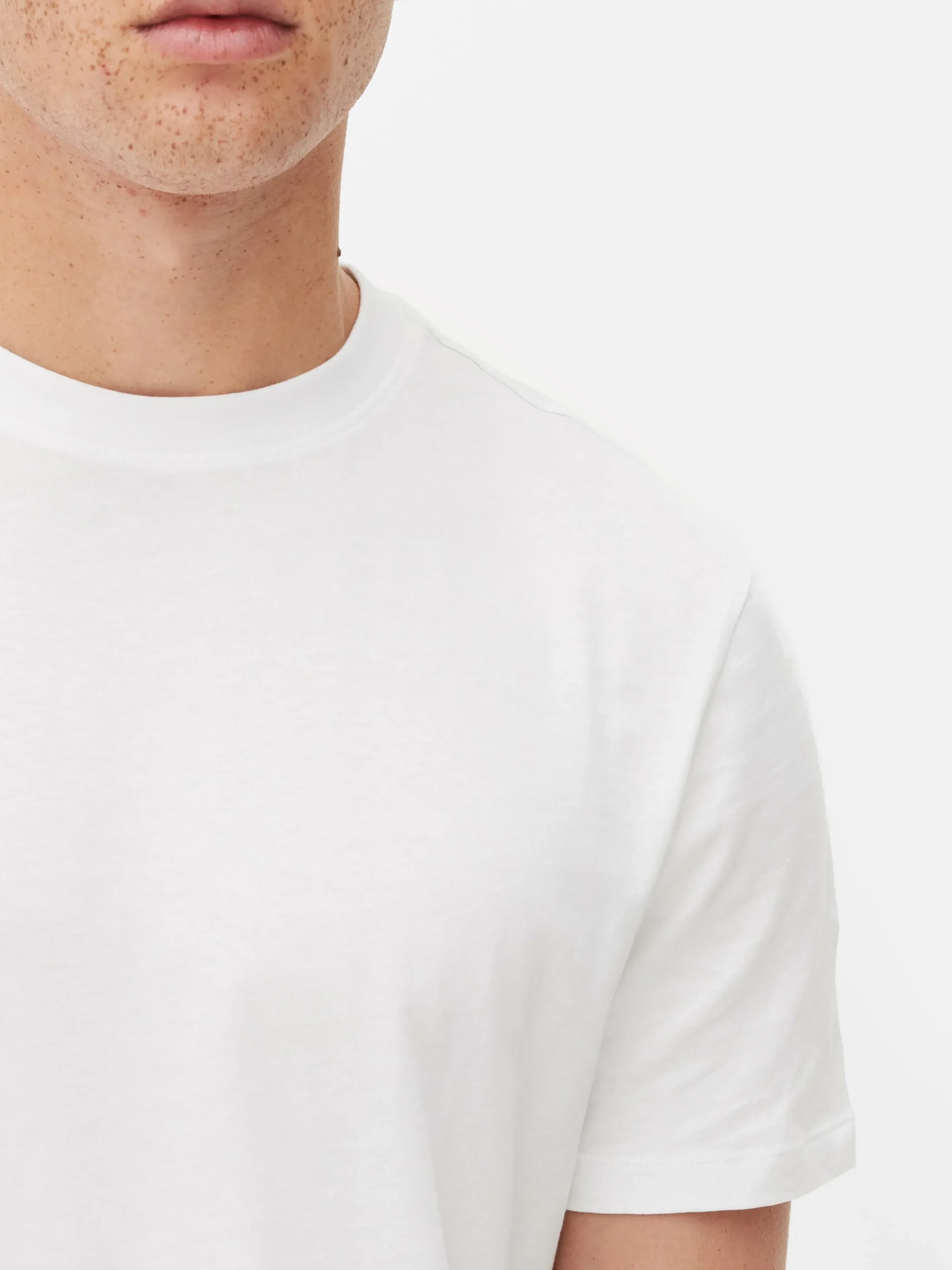 T-Shirt Mit Rundhalsausschnitt In Regulärer Passform