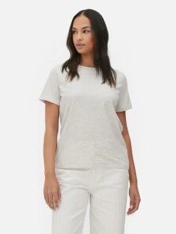 T-Shirt Mit Rundhalsausschnitt