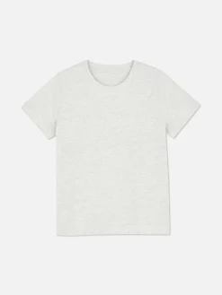 T-Shirt Mit Rundhalsausschnitt