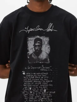 „Tupac“ T-Shirt Mit Grafik