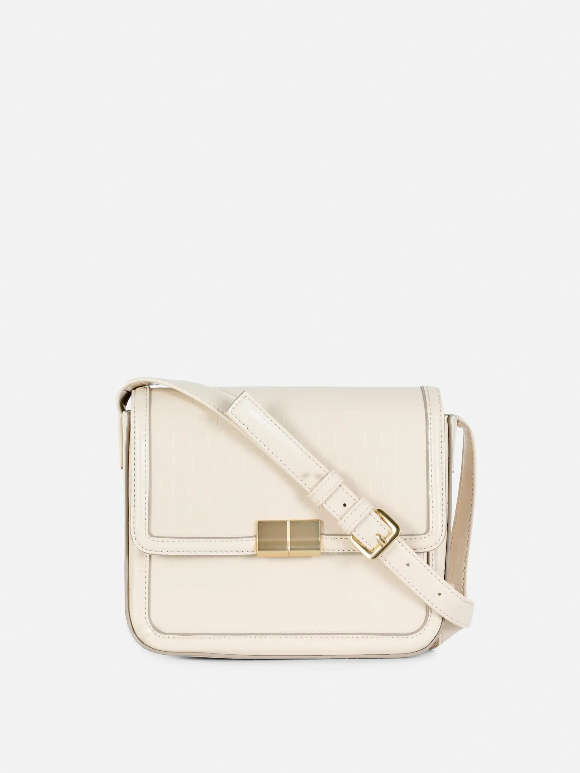 Umhängetasche In Kroko-Optik