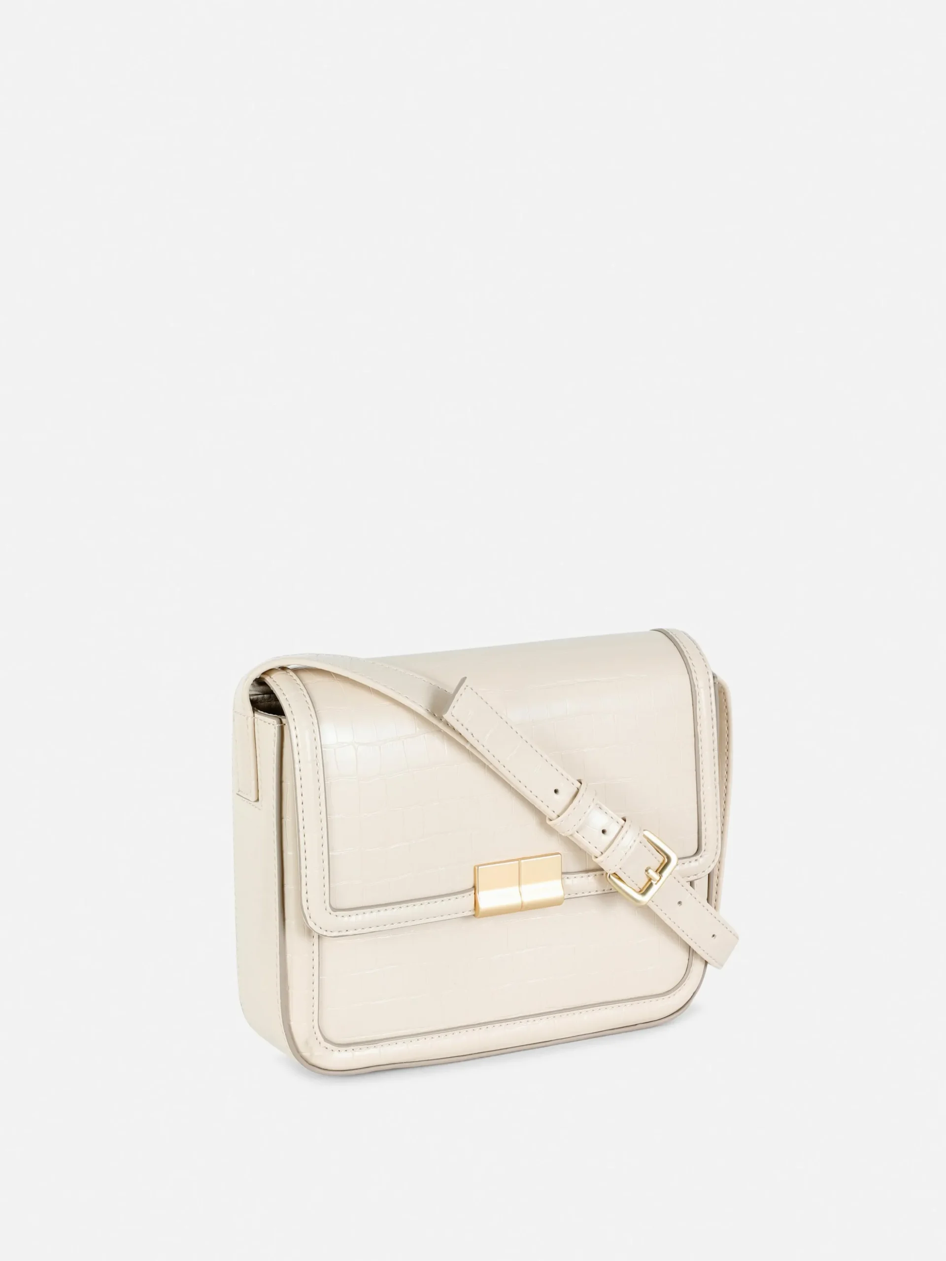 Umhängetasche In Kroko-Optik