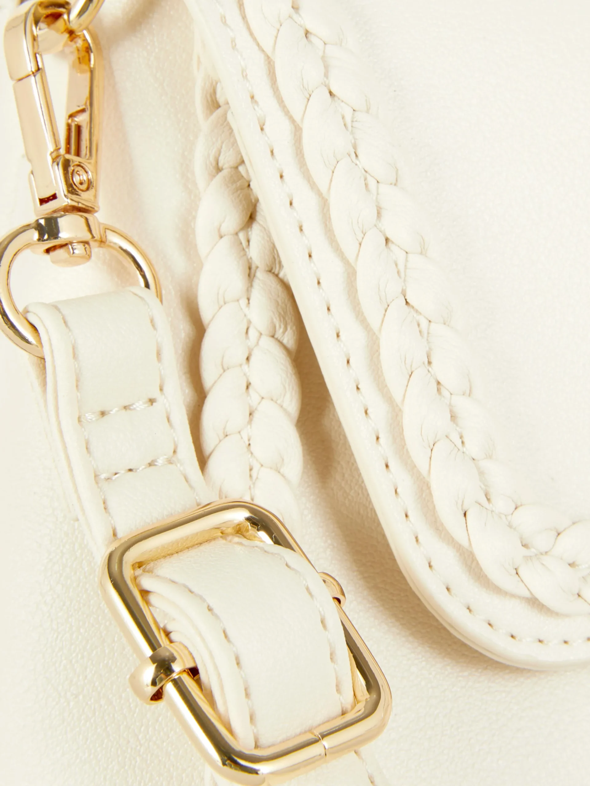 Umhängetasche Mit Flechtdetails