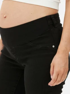 Umstandsjeans Mit Unterbauch-Bund