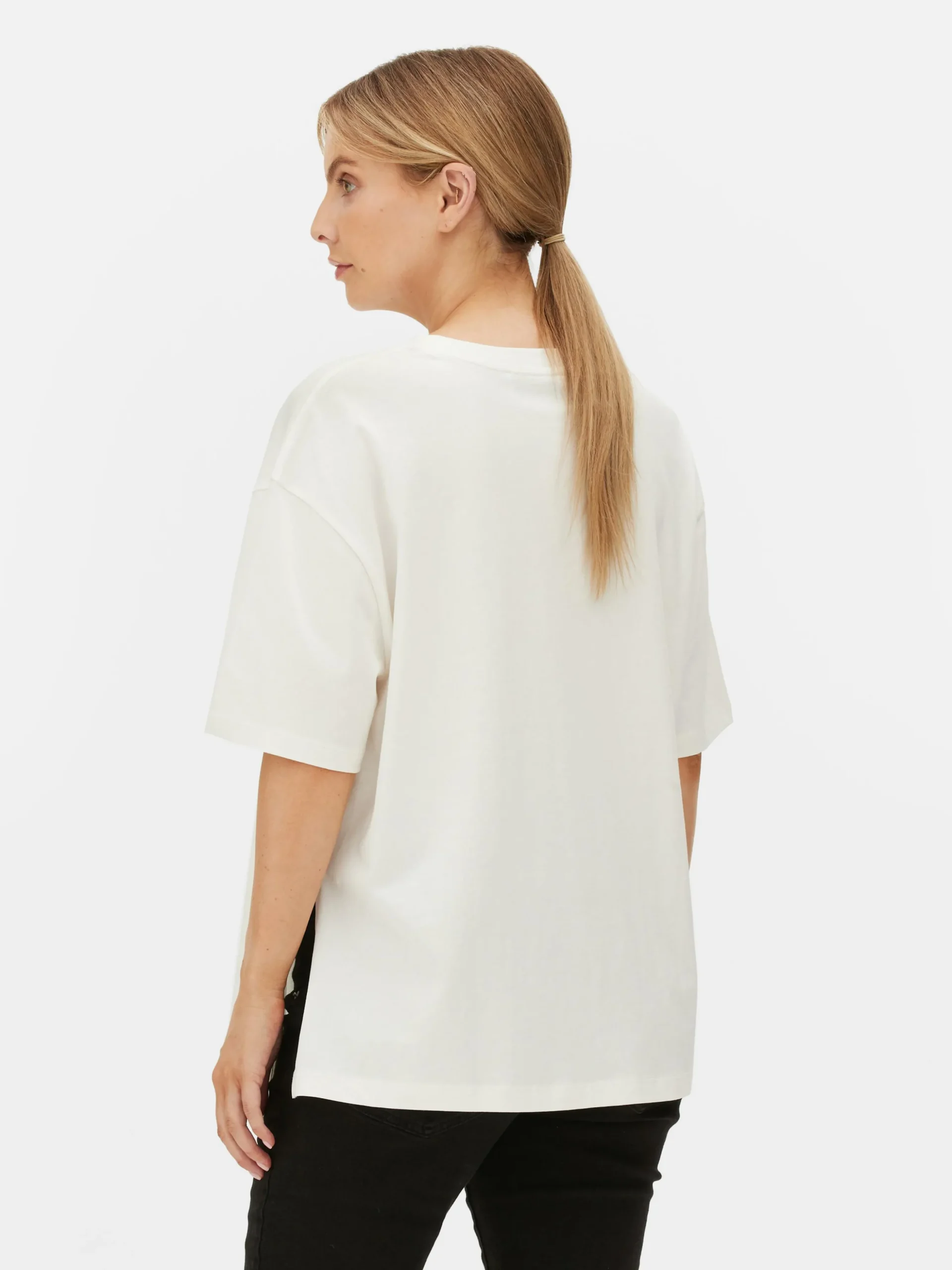 Umstands-T-Shirt Mit Slogan