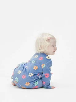 Velours-Schlafanzug Mit Grafik