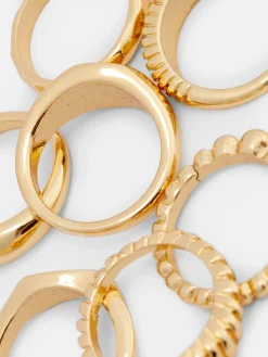 Verschiedene Ringe, 8er-Pack