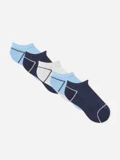 Verschiedene Sneakersocken, 5er-Pack