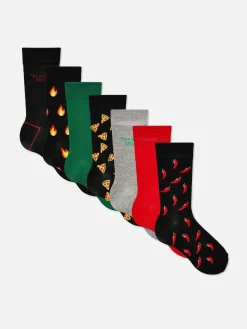 Verschiedene Socken, 7er-Pack