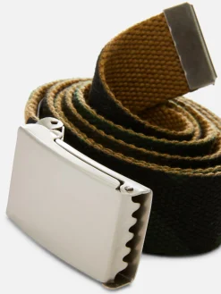 Webgürtel Mit Metallschnalle