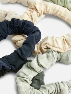 Weiche Mikro-Haargummis, 6er-Pack