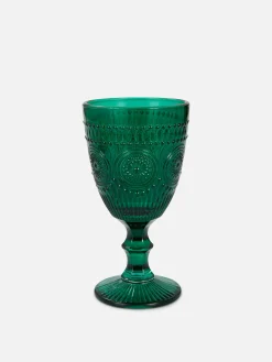 Weinglas Mit Prägung