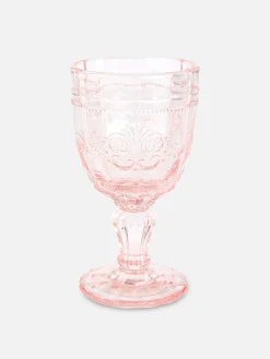 Weinglas Mit Prägung