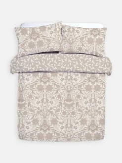 Wendebettwäsche Mit Blumenmuster, Super-Kingsize