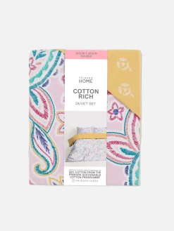 Wendebettwäsche Mit Paisleymuster, Doppelbett