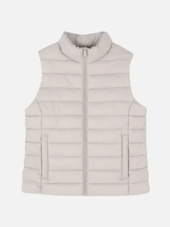 Weste Mit Trichterkragen