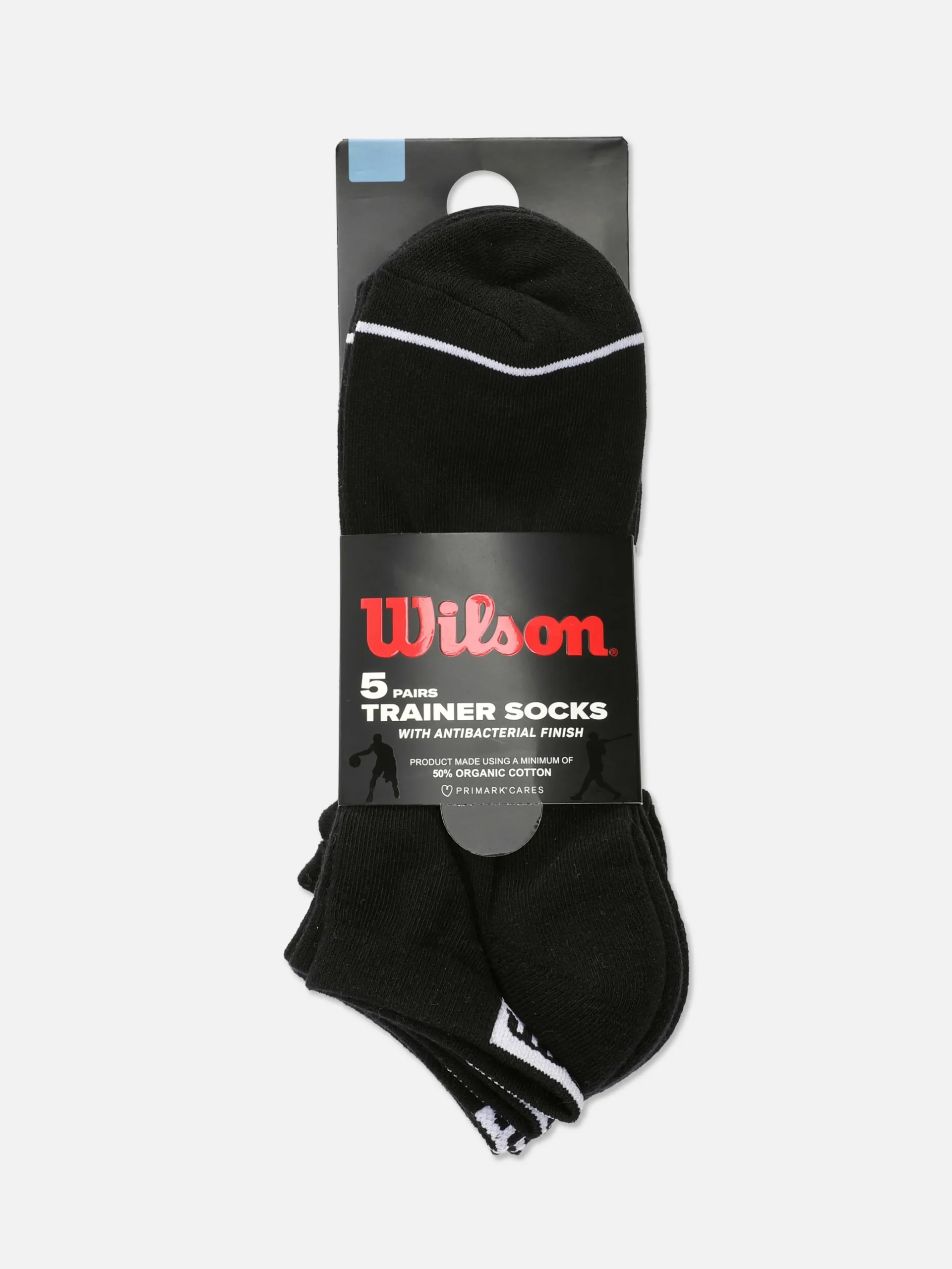 „Wilson“ Sneakersocken, 5er-Pack
