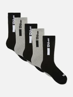 „Wilson“ Sportsocken, 5er-Pack