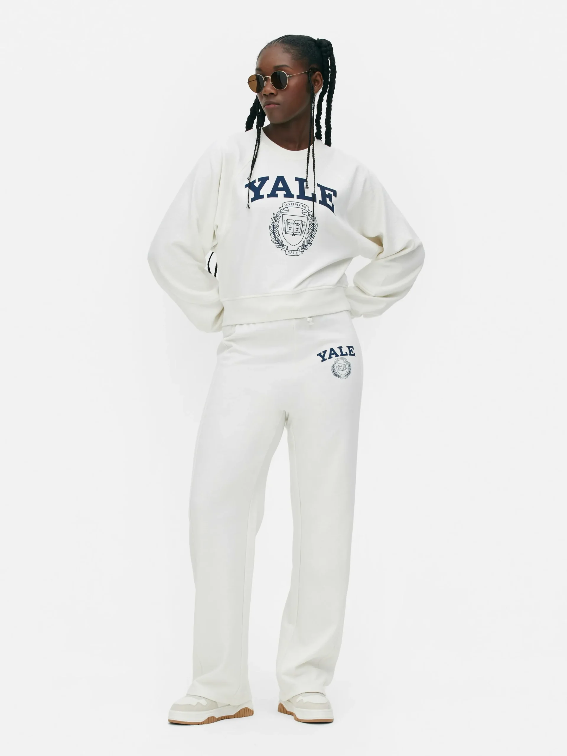 „Yale“ Sweatshirt Mit Geradem Schnitt Und Grafik