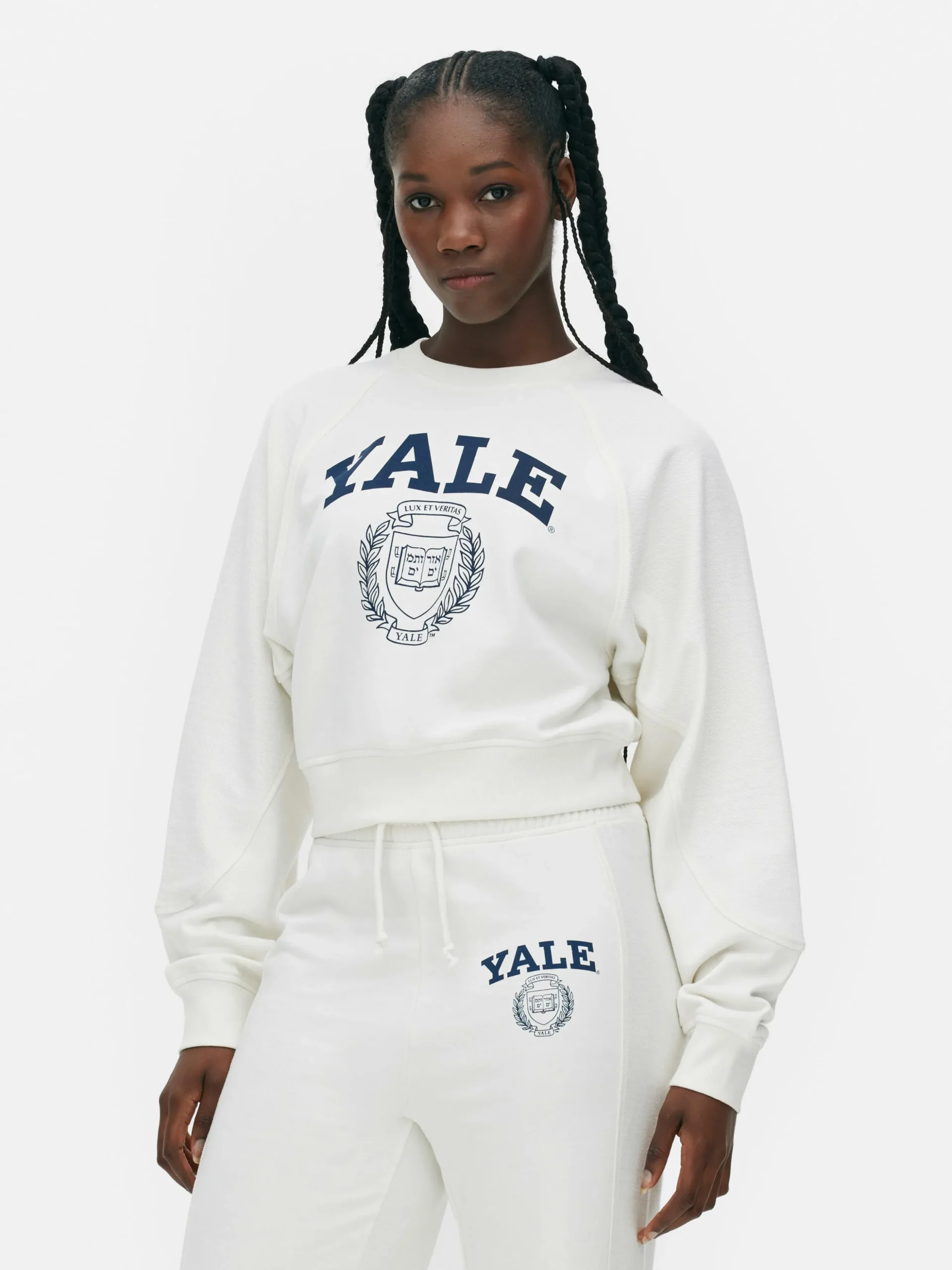„Yale“ Sweatshirt Mit Geradem Schnitt Und Grafik