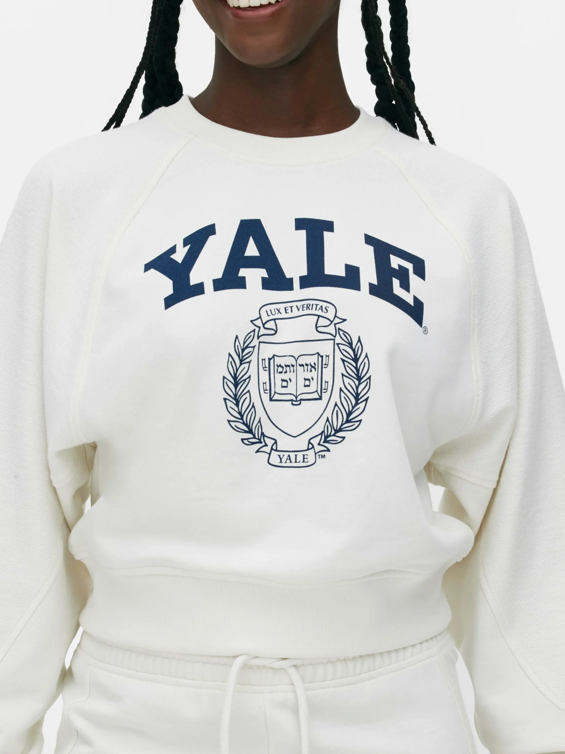 „Yale“ Sweatshirt Mit Geradem Schnitt Und Grafik