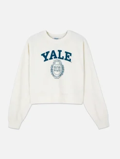 „Yale“ Sweatshirt Mit Geradem Schnitt Und Grafik