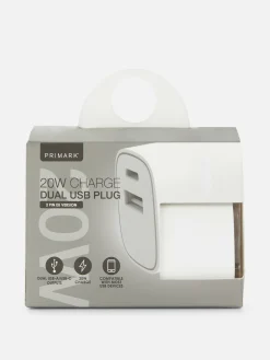 Zweipoliger Dual-Reiseadapter