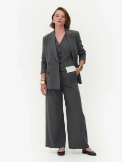 Zweireihiger „Rita Ora“ Blazer Im Oversized-Look