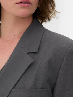 Zweireihiger „Rita Ora“ Blazer Im Oversized-Look