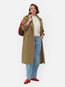 Zweireihiger „Rita Ora“ Mac Mit Kapuze